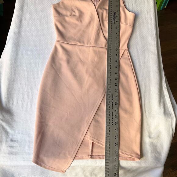 Sarah La Women’s Sleeveless Knee-length Dress size M but fit like S,Peach Orange - Picture 5 of 10